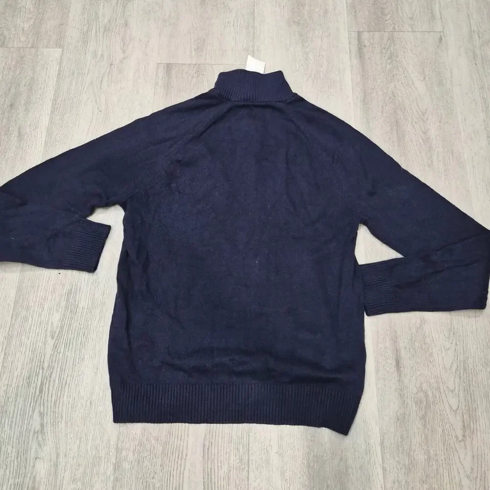 $75 NWT Banana Republic Navy Blue Sweater Size Large